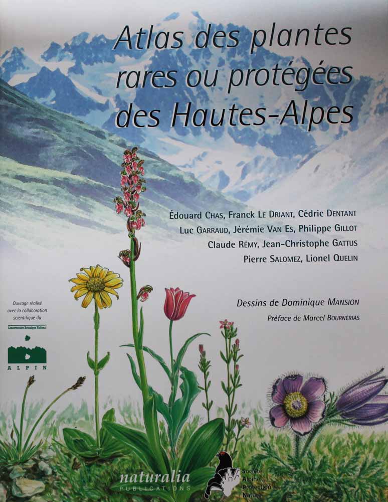 Atlas des plantes rares et protégées des Hautes-Alpes (couverture)