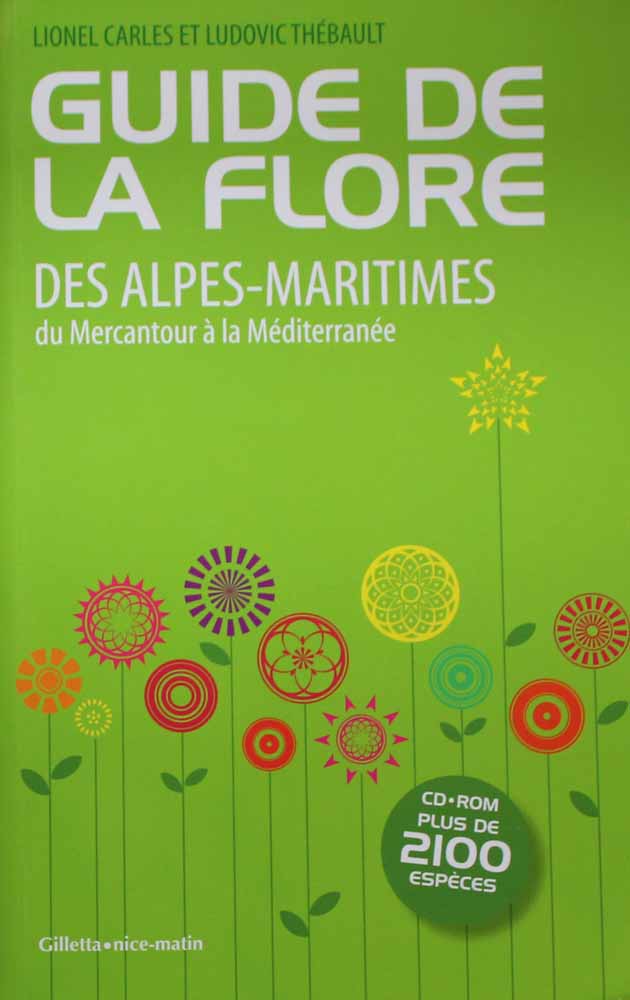 Guide CD de la flore des Alpes-Maritimes de L. Thébault