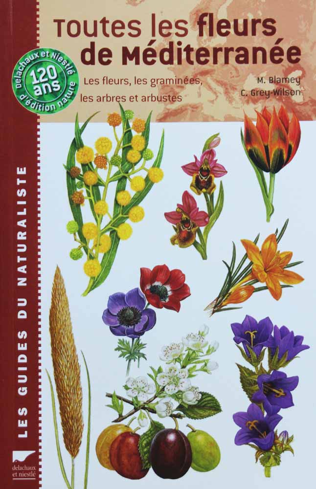 Toutes les fleurs de Méditerranée (Couverture)