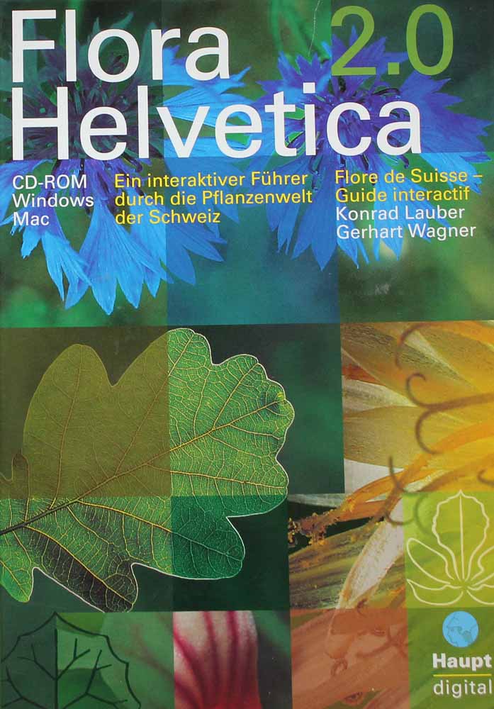 Flora Helvetica de Konrad Lauber et Gerhart Wagner (CD)